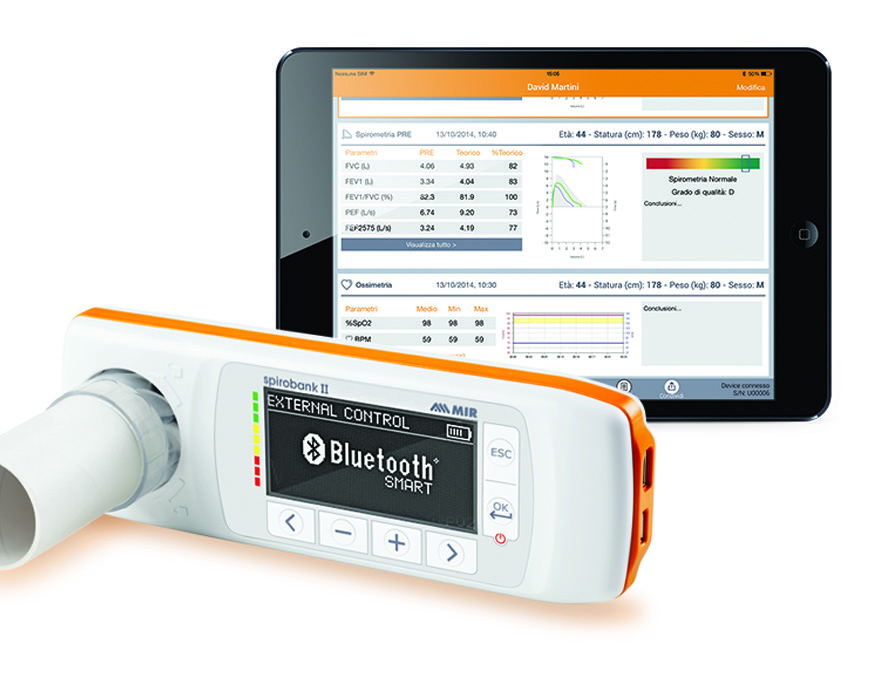 MIR Spirobank II® Advanced SMART Bluetooth Spirometer